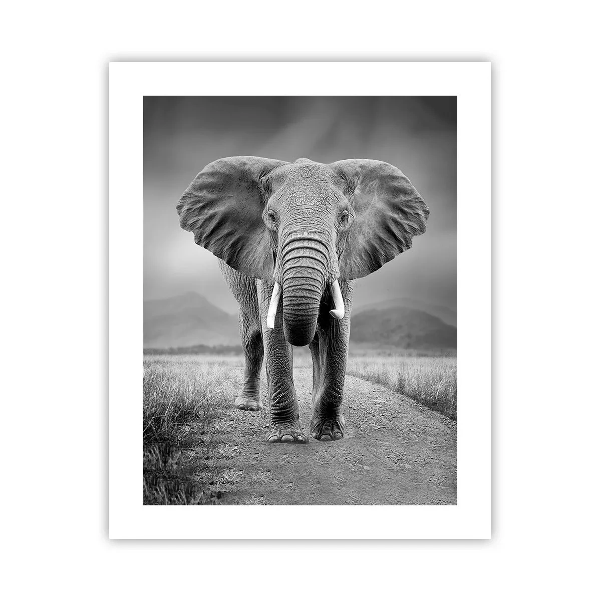 Poster - Der Gastgeber heißt willkommen - 40x50 cm