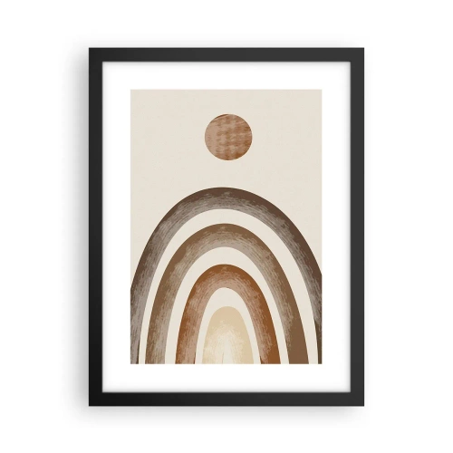 Poster in einem schwarzem Rahmen - In einer weit entfernten Galaxie - 30x40 cm