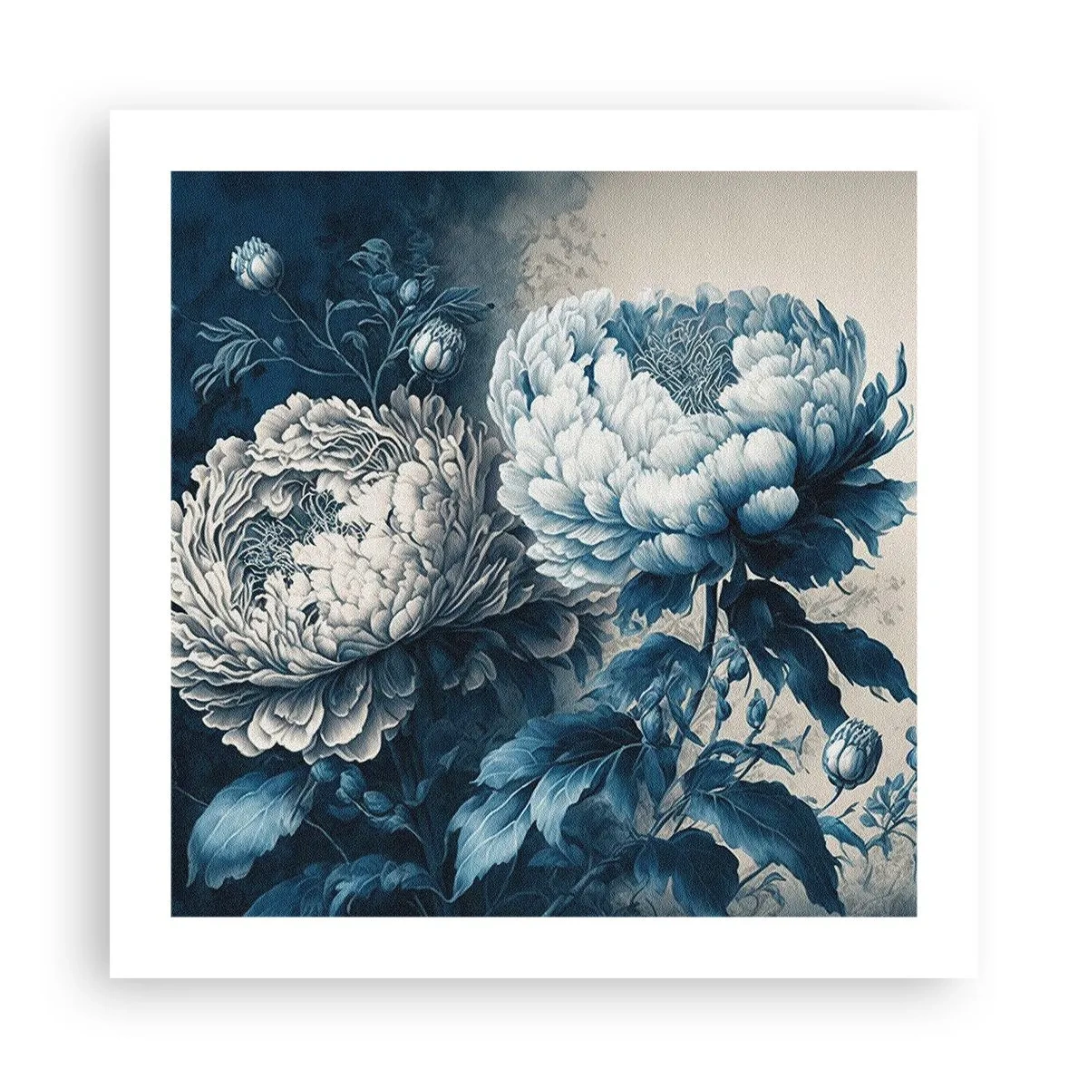 Poster - Passendes Paar - 50x50 cm