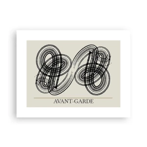 Poster - Es kam spontan heraus - 40x30 cm