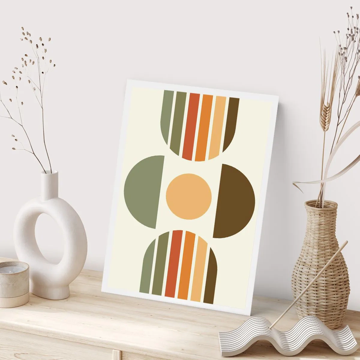 Poster - In Erdtönen - 40x50 cm