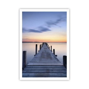 Poster - Die Ruhe einer heiteren Dämmerung - 70x100 cm