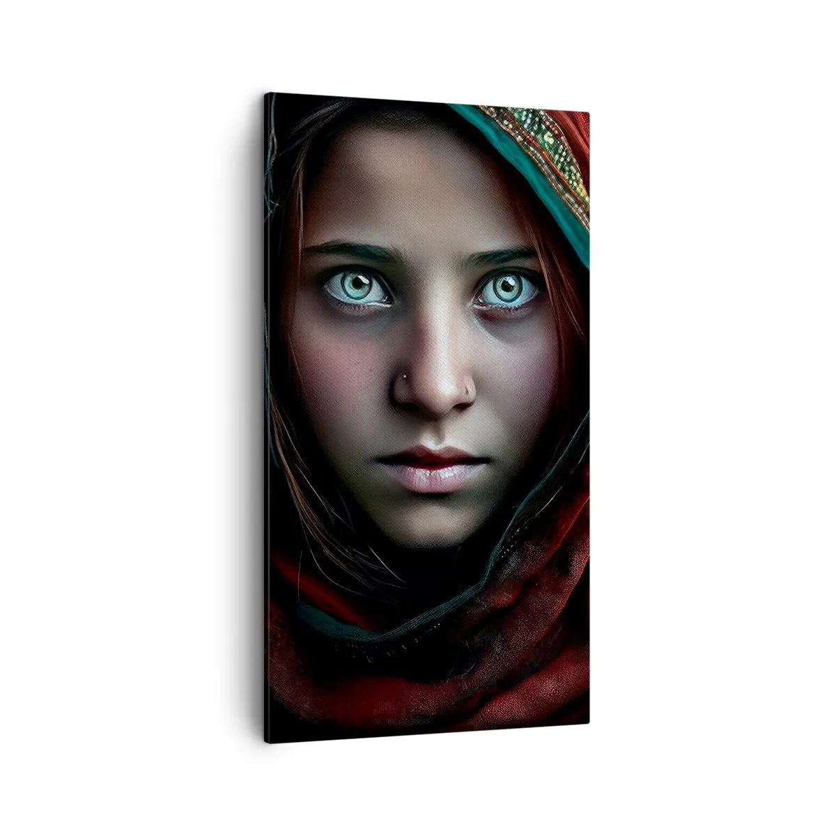 Bild auf Leinwand - Leinwandbild - Prinzessin aus dem Osten - 45x80 cm