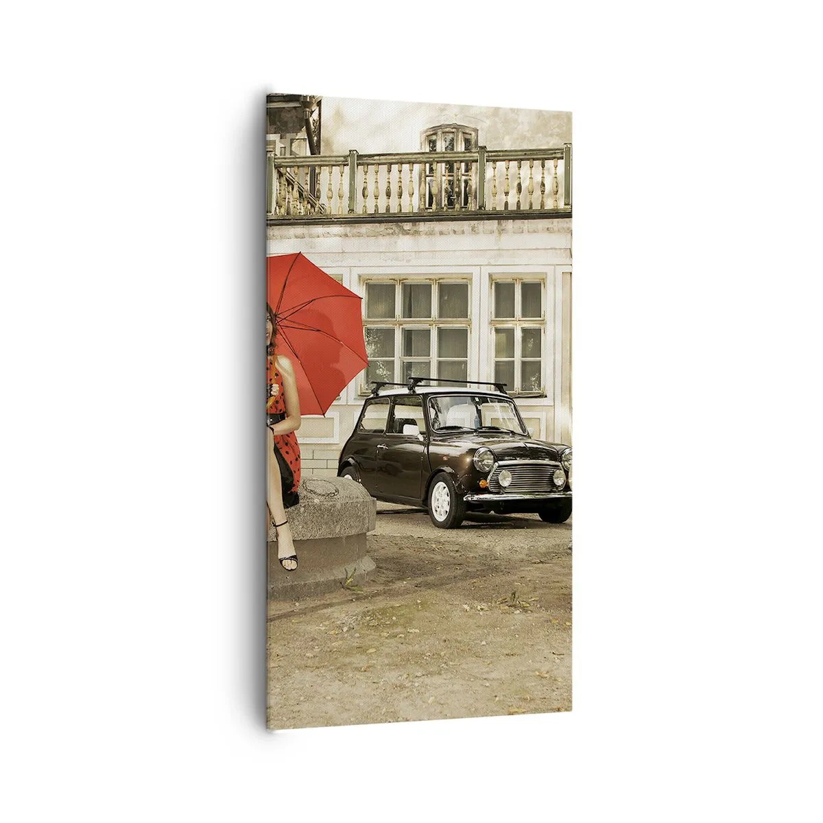 Bild auf Leinwand - Leinwandbild - Eine sentimentale Minireise - 65x120 cm