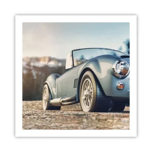 Poster - Denn Stil zählt - 60x60 cm