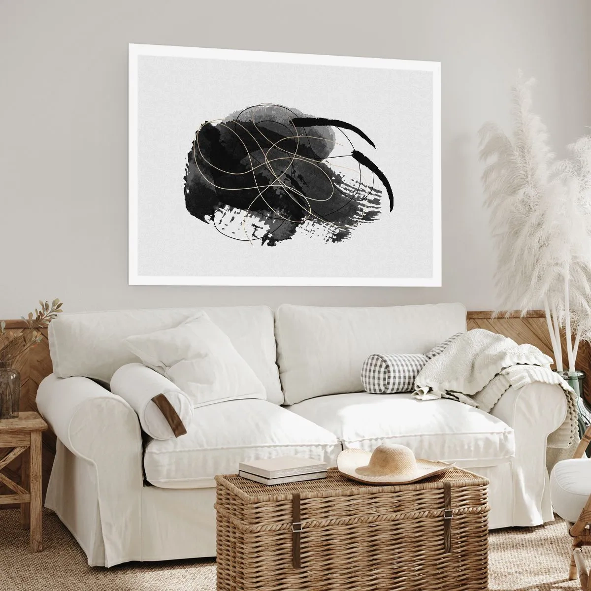 Poster - Aus Schwarz entstanden - 91x61 cm