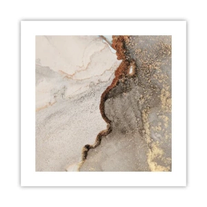 Poster - An der Grenze der Farben - 40x40 cm