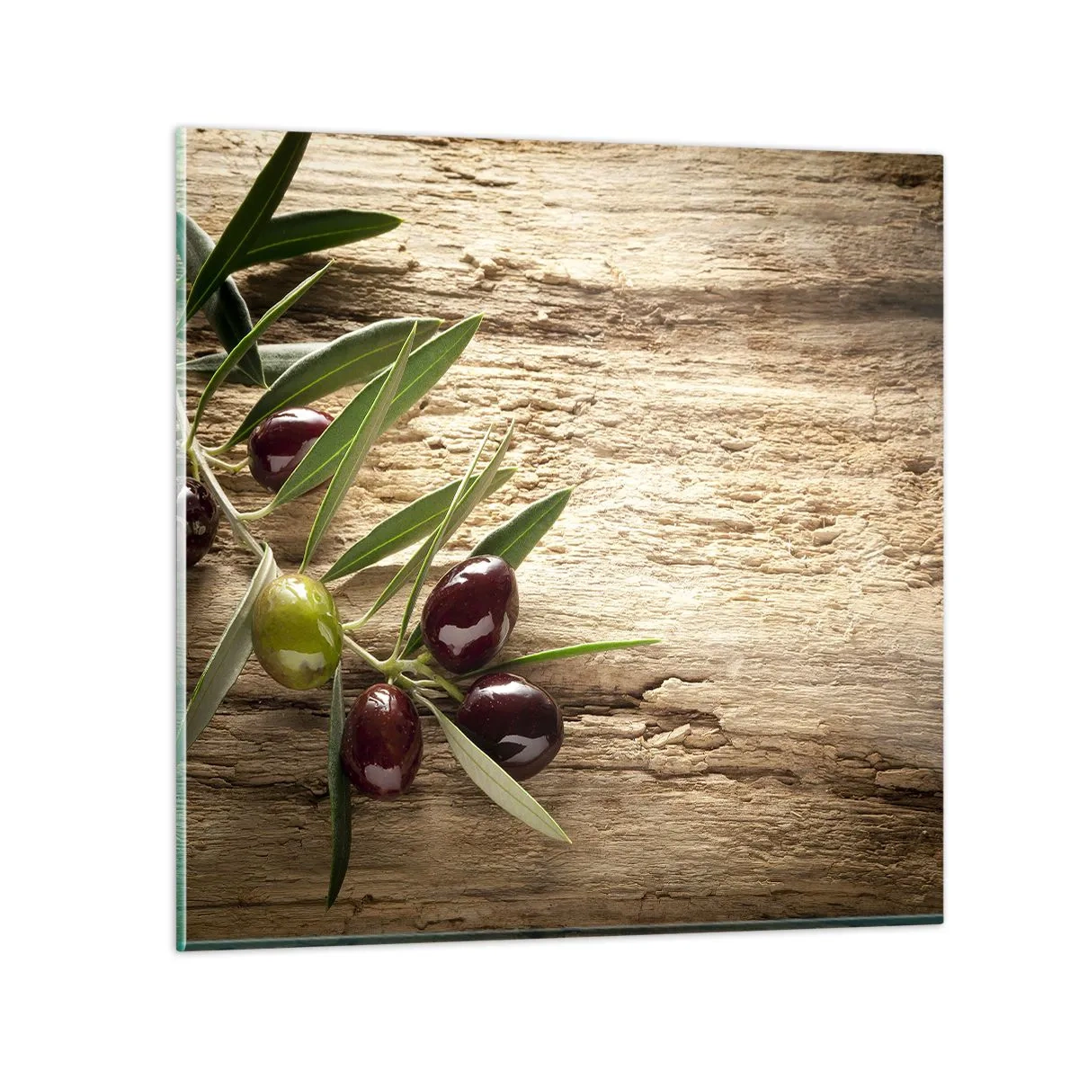 Glasbild - Bild auf glas - Direkt aus der Natur - 70x70 cm