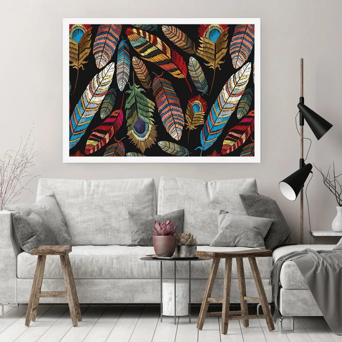 Poster - Der Vogelkarneval - 70x50 cm