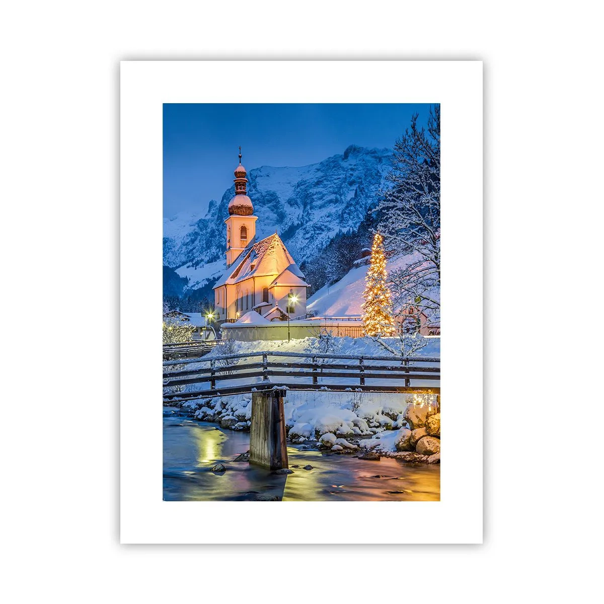 Poster - Weihnachtsgeist - 30x40 cm