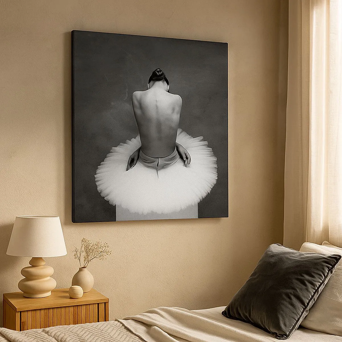 Bild auf Leinwand - Leinwandbild - Es blüht gerade - 30x30 cm