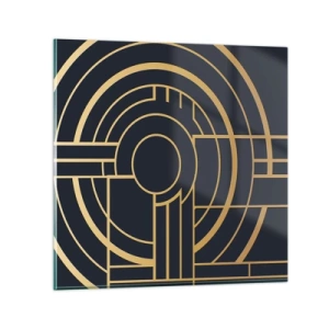 Glasbild - Bild auf glas - Wendungen der Dinge - 40x40 cm