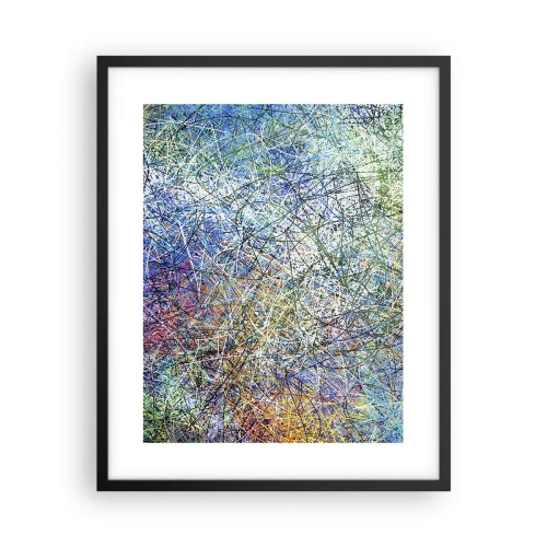 Poster in einem schwarzem Rahmen - Es ist nicht so einfach - 40x50 cm