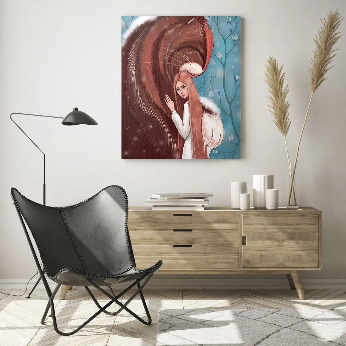 Glasbild - Bild auf glas - Willkommen im Märchen - 80x120 cm