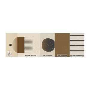 Fototapeten Muster Premium Canvas - Verschiedene Staaten - Abstraktion, Stück, Minimalismus - 100x30 cm