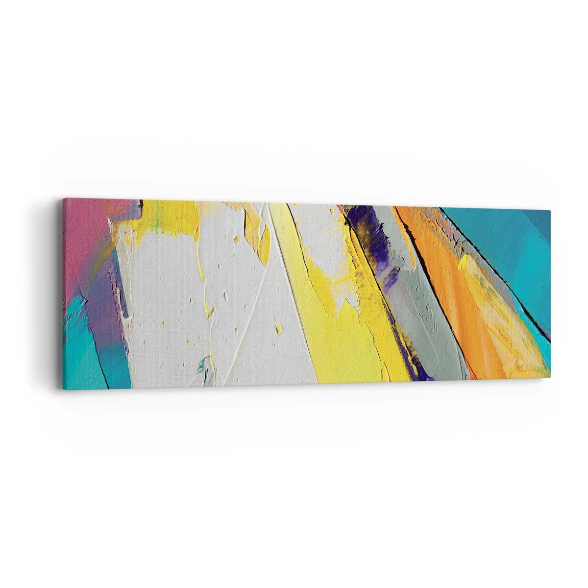 Bild auf Leinwand - Leinwandbild - Die Anatomie des Lichts - 90x30 cm