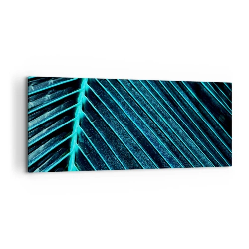 Bild auf Leinwand - Leinwandbild - Grüne Textur - 100x40 cm