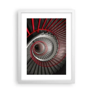 Poster in einem weißen Rahmen - Architekturspaß - 30x40 cm
