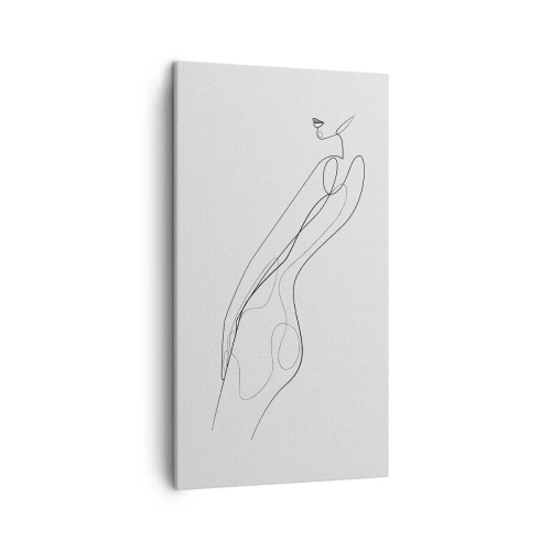 Bild auf Leinwand - Leinwandbild - Bloß ein Versprechen - 45x80 cm