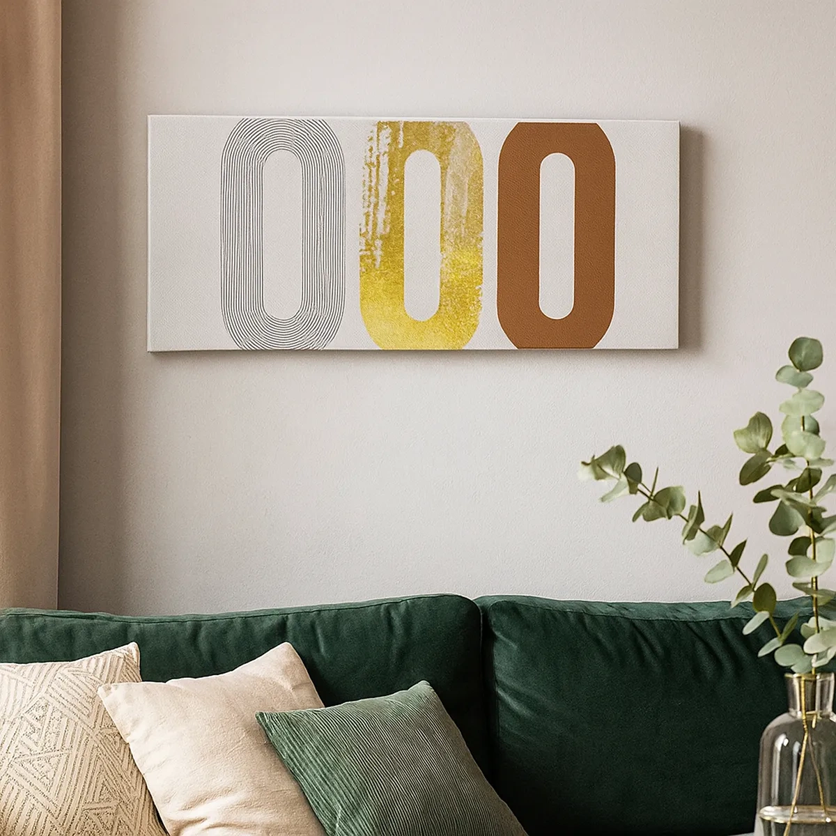 Bild auf Leinwand - Leinwandbild - Oooh! - 30x30 cm