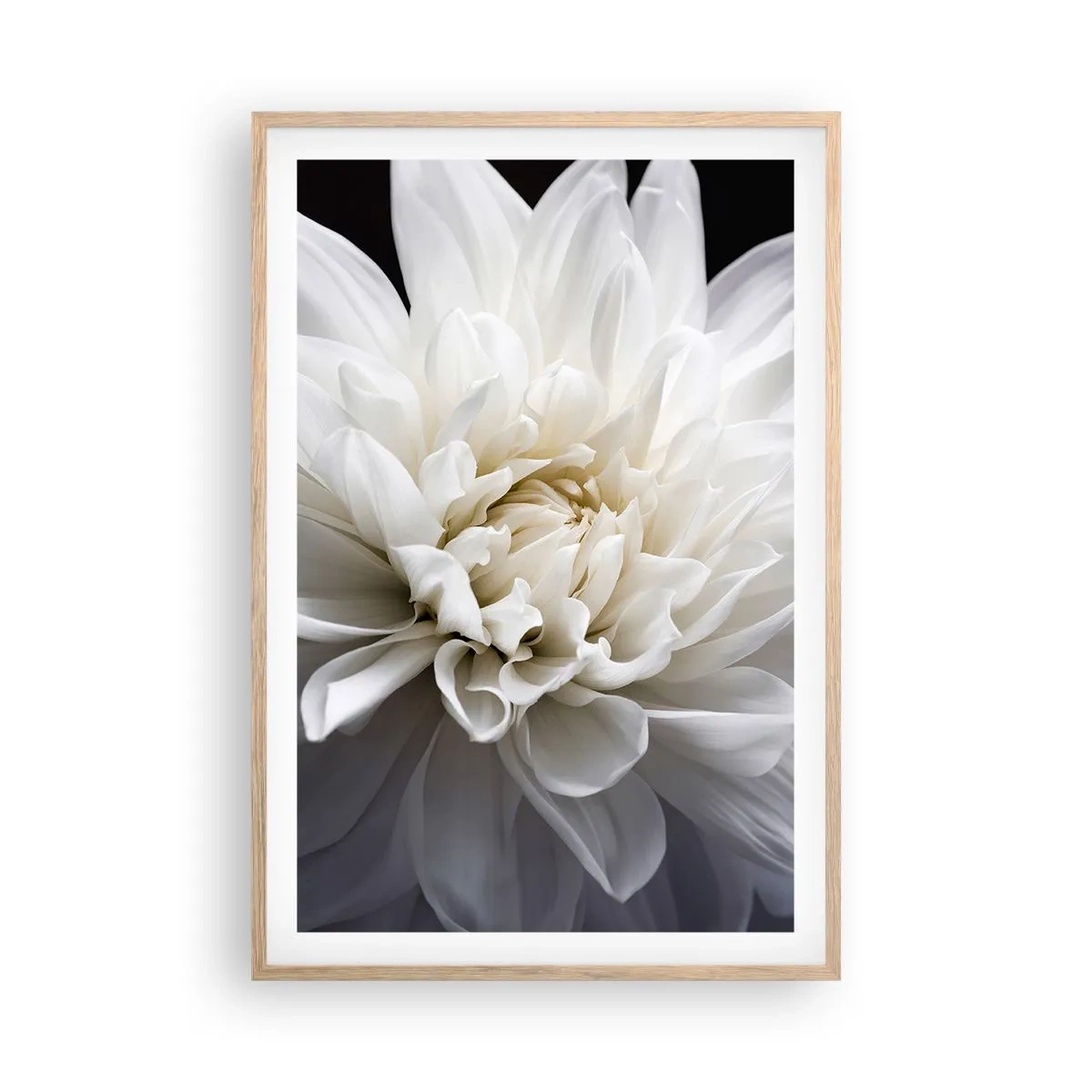 Poster in einem Rahmen aus heller Eiche - Der Morgen der Braut - 61x91 cm