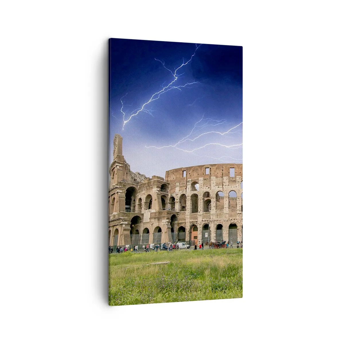 Bild auf Leinwand - Leinwandbild - Kampfarena - 45x80 cm