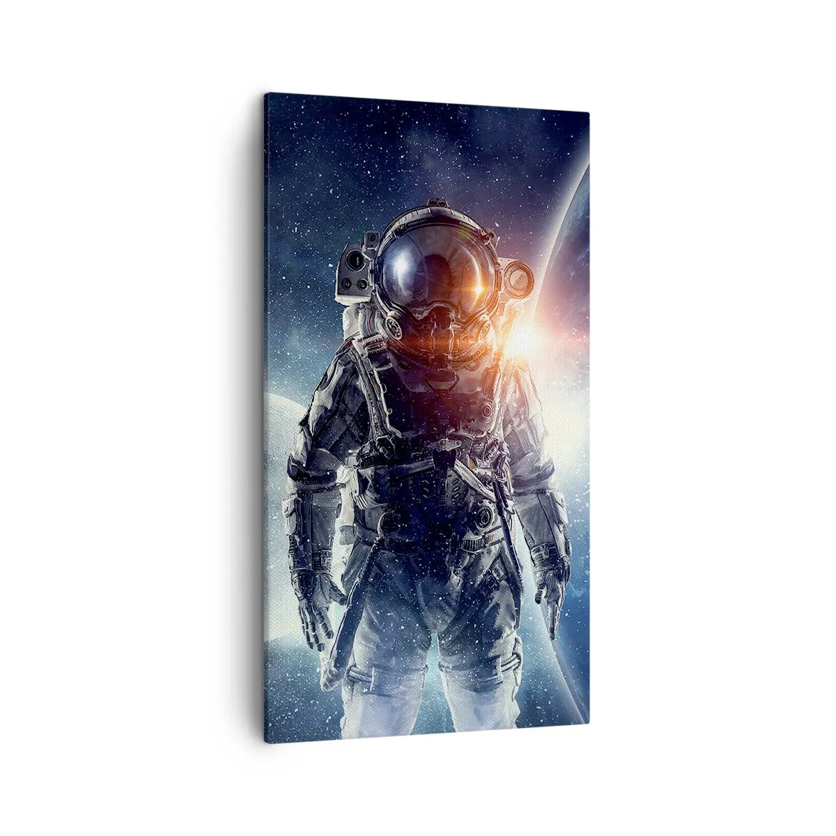 Bild auf Leinwand - Leinwandbild - Weltraumabenteuer - 45x80 cm