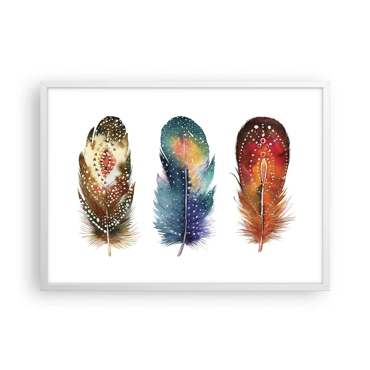 Poster in einem weißen Rahmen - Rituale, Zeremonien, Geheimnisse - 70x50 cm