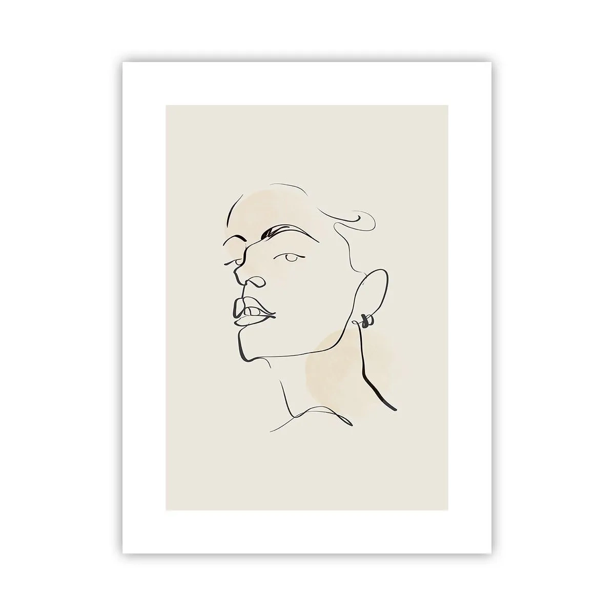 Poster - Ein stolzer Blick - 30x40 cm