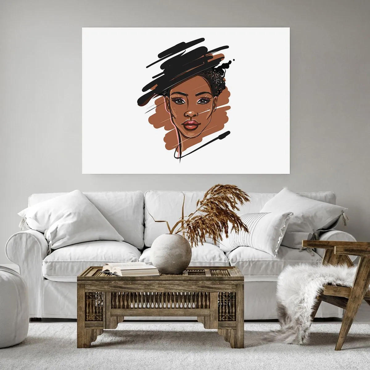 Poster - Süß wie Schokolade - 40x30 cm