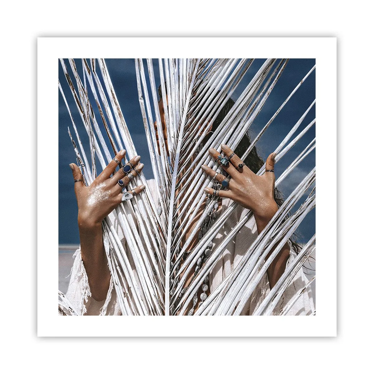 Poster - Das Mädchen des Schamanen? - 50x50 cm