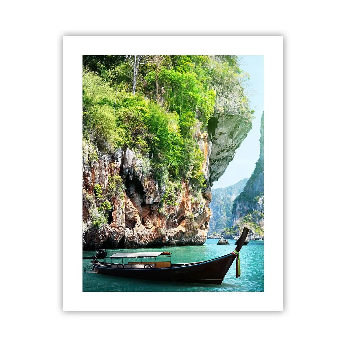 Poster - Eine Einladung zu einer exotischen Reise - 40x50 cm