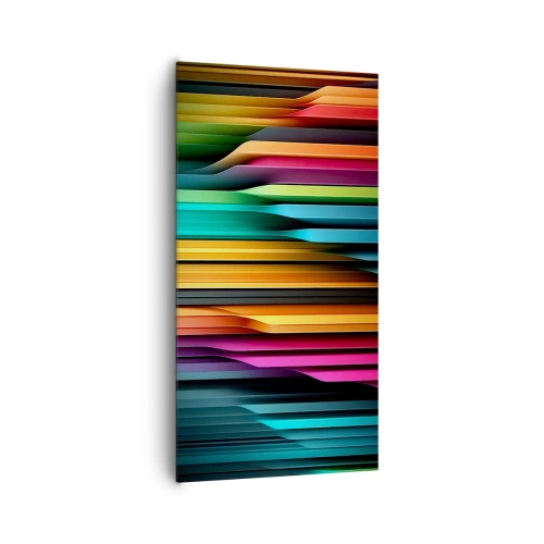 Bild auf Leinwand - Leinwandbild - Lichtorgan - 65x120 cm