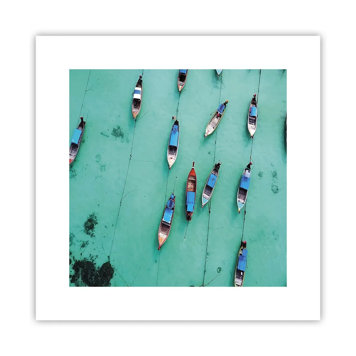 Poster - In freudiger Erwartung - 30x30 cm