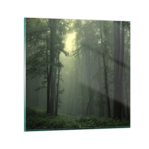 Glasbild - Bild auf glas - Bevor er aufwacht - 40x40 cm