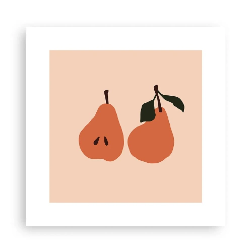 Poster - Pure Süße - 30x30 cm