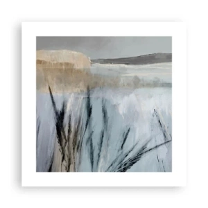 Poster - Winterfelder - 40x40 cm