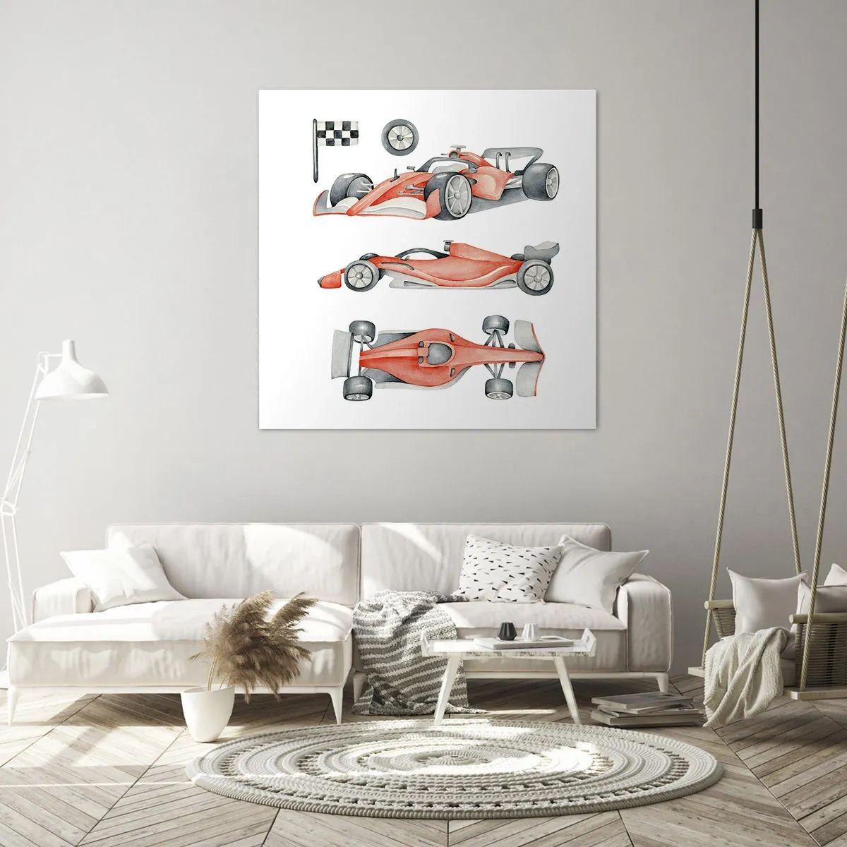 Bild auf Leinwand - Leinwandbild - Dem Traum folgen - 60x60 cm