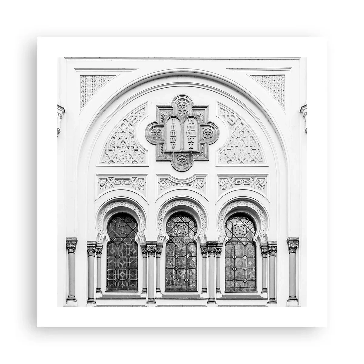 Poster - An der Grenze der Kulturen - 50x50 cm