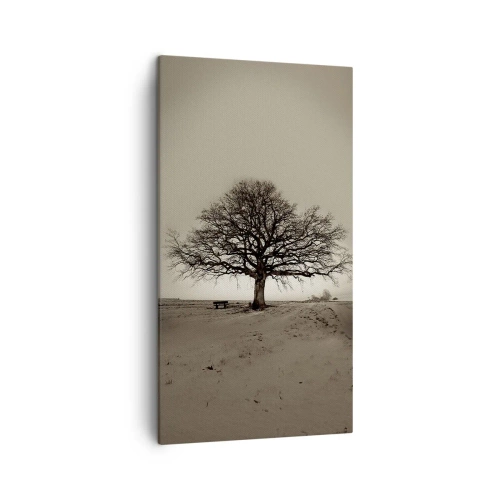 Bild auf Leinwand - Leinwandbild - Von hier zu Ewigkeit - 45x80 cm