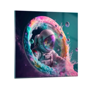 Glasbild - Bild auf glas - Sternentor - 70x70 cm