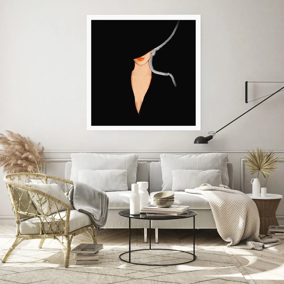 Poster - Eleganz und Stil - 30x30 cm