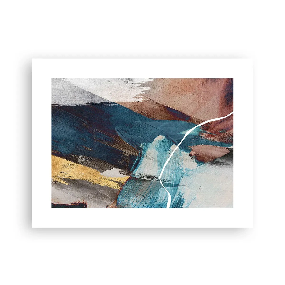 Poster - Großzügig und mit Energie - 40x30 cm