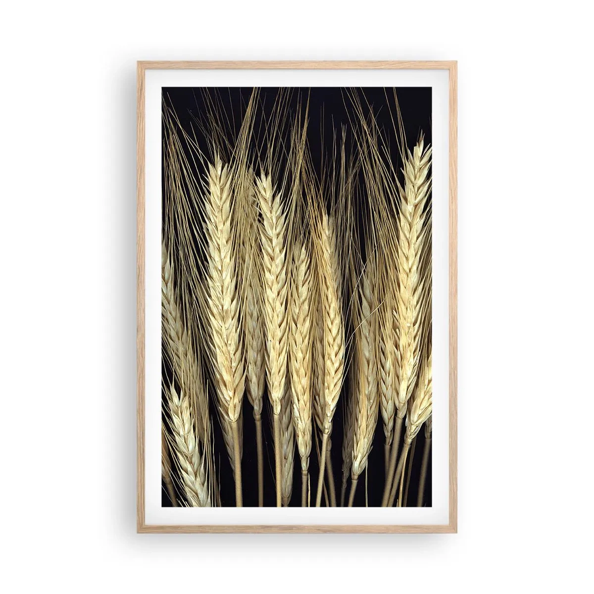 Poster in einem Rahmen aus heller Eiche - Rustikale Magie - 61x91 cm