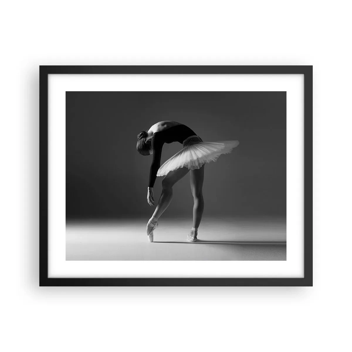 Poster in einem schwarzem Rahmen - Bella Ballerina - 50x40 cm