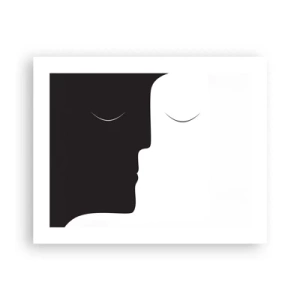 Poster - Einheit der Gegensätze - 50x40 cm