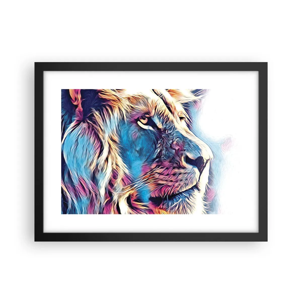 Poster in einem schwarzem Rahmen - Die Weisheit der Natur - 40x30 cm