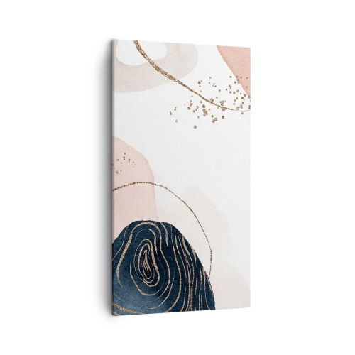 Bild auf Leinwand - Leinwandbild - Alles fließt - 45x80 cm