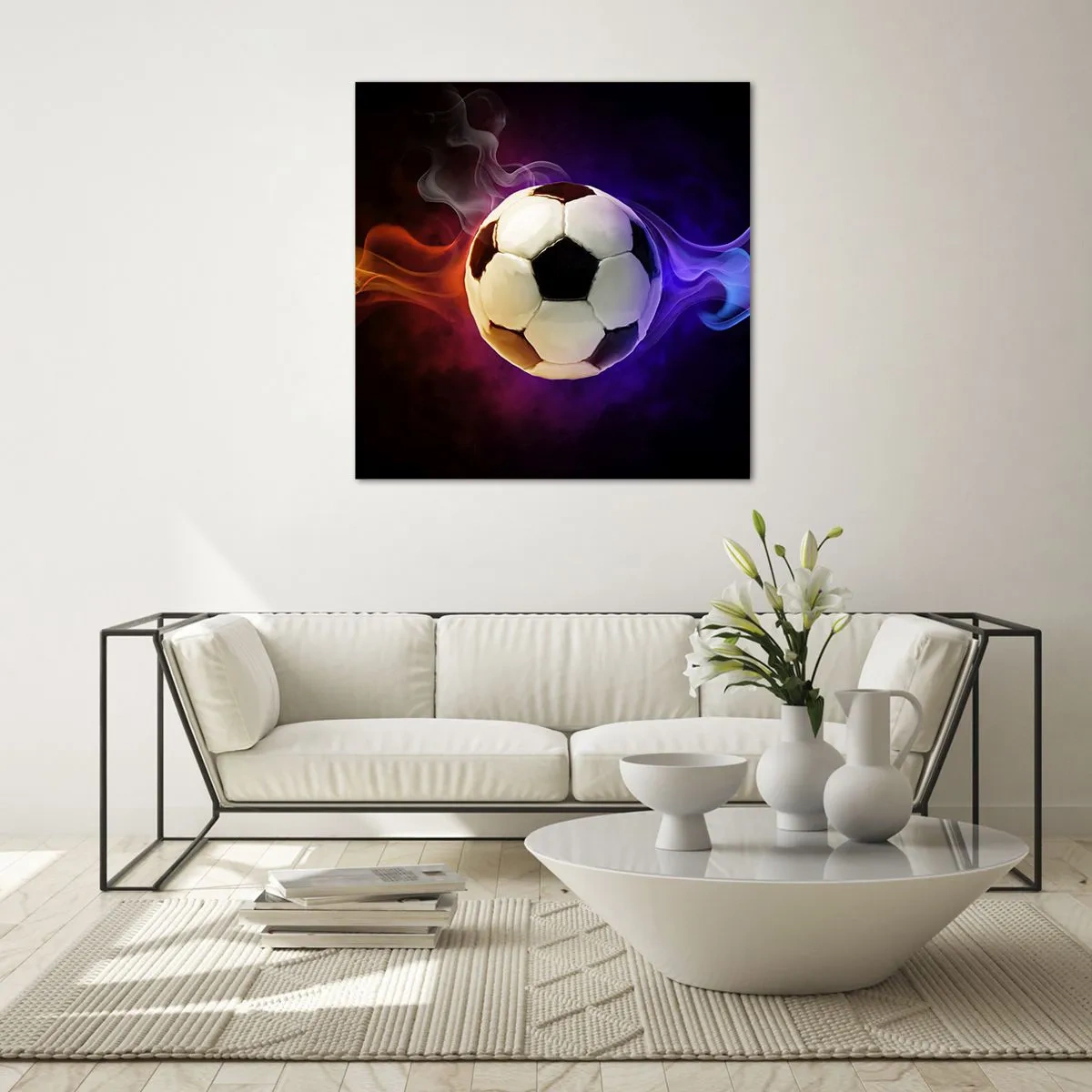 Glasbild - Bild auf glas - Die magische Kraft des Spiels - 50x50 cm