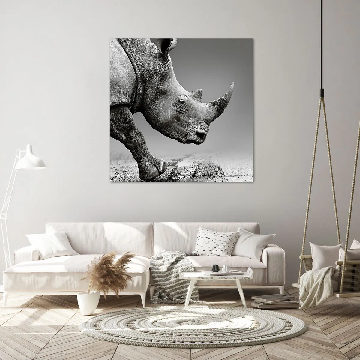 Bild auf Leinwand - Leinwandbild - Unaufhaltsame Stärke - 70x70 cm